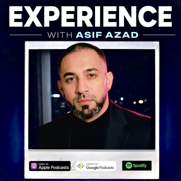 Experience with Asif Azad podcast cover